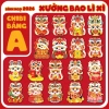 Combo 25/50/100 bao lì xì Tết 2.026 - chi bi phản quang dễ thương bé, chỉ 21.000 VND 2