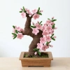 Combo 25/50/100 Hoa Đào và Mai Kẽm Nhung Handmade - Bông Rời 3 Sợi Cao Cấp Trang trí Cây Tết, Giá chỉ 50.000đ 6