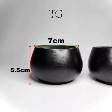 Combo 3-5-10 Chậu mini xi măng trồng sen đá miệng 9cm-7cm - Đẹp, Giá chỉ 24.000đ 5