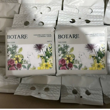Combo 3 Bịch Khăn Khô Đa Năng BOTARE Treo Tường - 300 tờ dùng 1 lần, phù hợp da nhạy cảm, chỉ 59.000₫