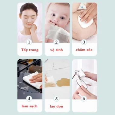 Combo 3 Bịch Khăn Lau Khô Đa Năng Borate - Thấm Hút Nhanh, Giảm Giá 46.900₫ 4 Combo 3 Bịch Khăn Lau Khô Đa Năng Borate - Thấm Hút Nhanh, Giảm Giá 46.900₫ 4