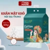 Combo 3 Bịch Khăn Mặt Khô Cotton Dạng Rút, Bông Tự Nhiên & Móc Dán - 105.000đ