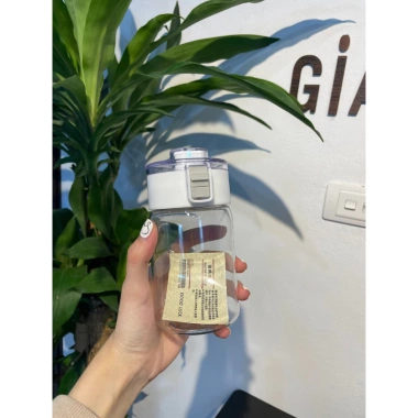 Combo 3 Bình Đựng Nước Nhựa BPA Free 350/550/800ml Nắp Đậy, Quai Đeo Thông Minh – 25.900₫