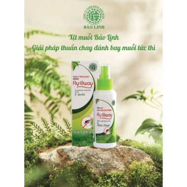 Combo 3 chai 60ml Xịt Tinh Dầu Flyaway - Xua Đuổi Muỗi, Côn Trùng, Tự Nhiên 6