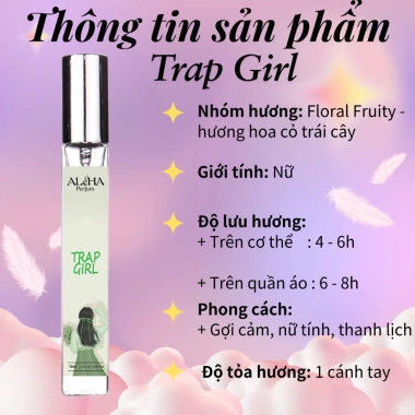 Combo 3 chai nước hoa nữ Aleha 10ml Combo 1 - Thanh lịch, trẻ trung, quyến rũ, giá 24.000