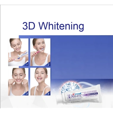 Combo 3 - Crest 3D 20g Vị Đào Bạc Hà - Làm Sạch Vết ố, Trắng Răng 6