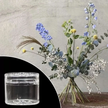 Combo 3 Dụng Cụ Cắm Hoa Nhựa Trong Suốt Định Hình Cành, Lỗ Xoay Đa Cỡ, Cố Định Thân Cành - Giá Ưu Đãi 14.700₫ 9