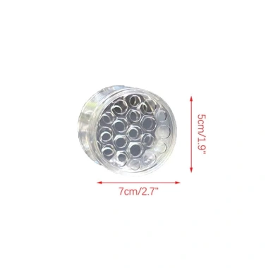 Combo 3 Dụng Cụ Cắm Hoa Nhựa Trong Suốt Định Hình Cành, Lỗ Xoay Đa Cỡ, Cố Định Thân Cành - Giá Ưu Đãi 14.700₫ 10