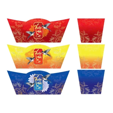 Combo 3 giỏ quà Tết 2.026 - Khay thuyền, giỏ thuyền đẹp, giảm giá 18%