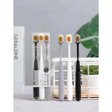 Combo 3 hộp Bàn chải đánh răng Nhật TOOTHBRUSH - Mềm mại kháng khuẩn, chỉ 8.500₫