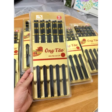 Combo 3 hộp Đũa Ông Táo Cao Cấp - Tre tự nhiên sang an toàn, giá 85.000 VND 2