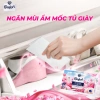 Combo 3 hộp Giấy Thơm Comfort Hương Mẫu Đơn, Hoa Hồng Ohara 40 tờ/hộp Dùng cho máy sấy, tủ quần áo 5
