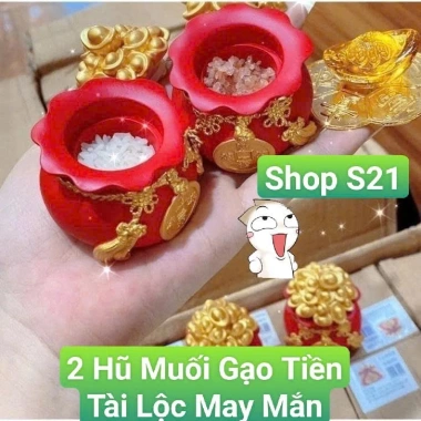 Combo 3 Hũ Đựng Gạo Muối Tiền Tài Lộc May Mắn Đặt Ban Thần Tài Ông Táo S21TT 19.000₫ 8 Combo 3 Hũ Đựng Gạo Muối Tiền Tài Lộc May Mắn Đặt Ban Thần Tài Ông Táo S21TT 19.000₫ 8