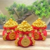 Combo 3 Hũ Đựng Muối Gạo Tiền Tài Lộc May Mắn - Ban Thần Tài, Ông Táo, TTBX 2