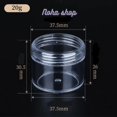 Combo 3 Hủ Nhựa Chiết Mỹ Phẩm Du Lịch 5g-10g-20g - Hũ Đựng Kem, Son Dưỡng Nhỏ Gọn, Giá 9.000 VND 9 Combo 3 Hủ Nhựa Chiết Mỹ Phẩm Du Lịch 5g-10g-20g - Hũ Đựng Kem, Son Dưỡng Nhỏ Gọn, Giá 9.000 VND 9