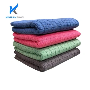 Combo 3 Khăn Lau Cao Cấp Caro 40x40cm Siêu Sạch Đa Năng Xe Hơi - Giá 68.820đ