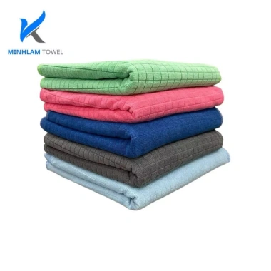 Combo 3 Khăn Lau Cao Cấp Caro 40x40cm Siêu Sạch Đa Năng Xe Hơi - Giá 68.820đ