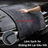 Combo 3 Khăn Lau Xe Superfine Fiber 600gsm - Hút Nước Nhanh, Mềm Mịn, Không Trầy Xước, Tặng 5 Viên Sủi Rửa Kính 6