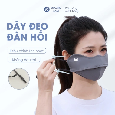 Combo 3 khẩu trang UV‑Proof UniCare – Vải mềm, chống nắng, bảo vệ UV 99% – 68.000₫ 7