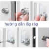 Combo 3 Ổ khóa tủ, khóa hộc kéo, khóa tủ gỗ Everygood cao cấp – Chắc chắn, 30.000đ 7