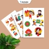Combo 3 tờ sticker Tết năm mới - Trang trí bánh chưng, nhà, hộp quà chỉ 35.000₫ 2