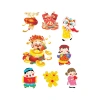 Combo 3 tờ sticker Tết năm mới - Trang trí bánh chưng, nhà, hộp quà chỉ 35.000₫ 7