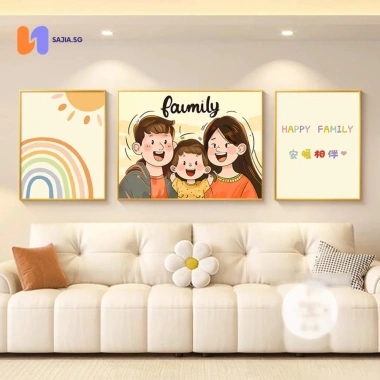 Combo 3 tranh tráng gương 5D sắc nét, bóng đẹp - Decor phòng khách - Giá ưu đãi 428.925 VND
