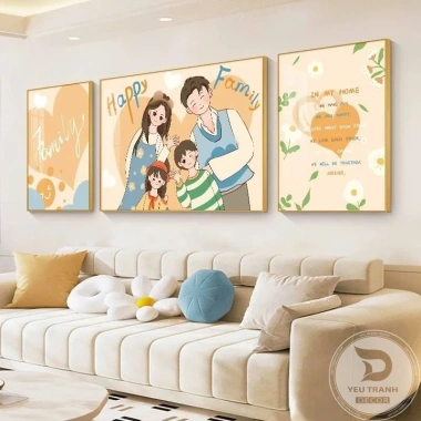 Combo 3 tranh tráng gương 5D sắc nét, bóng đẹp - Decor phòng khách - Giá ưu đãi 428.925 VND 4