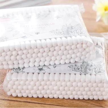 Combo 3 túi 100 tăm bông y tế tre - Vệ sinh tai tiện lợi, giá chỉ 10.000đ 2