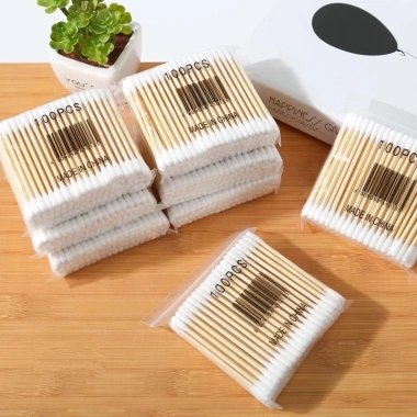 Combo 3 túi 100 tăm bông y tế tre - Vệ sinh tai tiện lợi, giá chỉ 10.000đ 5