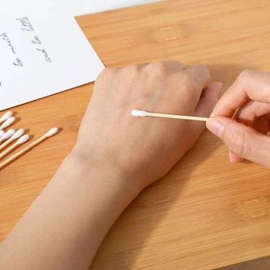 Combo 3 túi 100 tăm bông y tế tre - Vệ sinh tai tiện lợi, giá chỉ 10.000đ 7