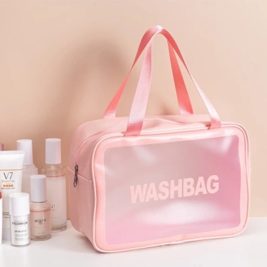 Combo 3 túi đựng mỹ phẩm WASBAG 3 size chống thấm nước, đựng đồ trang điểm cá nhân 2