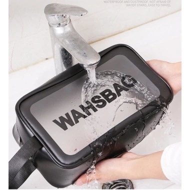 Combo 3 túi đựng mỹ phẩm WASBAG 3 size chống thấm nước, đựng đồ trang điểm cá nhân 6