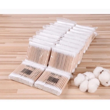 Combo 3 túi tăm bông gỗ mềm mại, tăm vệ sinh tai, tăm trang điểm khosiviethieu, giá 12.990₫