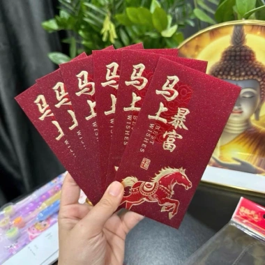 Combo 30 bao lì xì Ngựa Đỏ siêu sang - Giá ưu đãi 25.000đ, chỉ 31.000đ 2