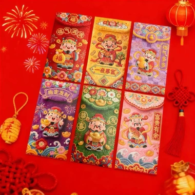 Combo 30 bao lì xì ngựa may mắn Tết 2.026, tài lộc đầu năm, giá 14.500đ