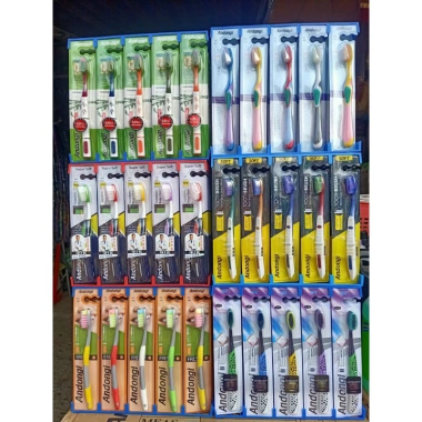 Combo 30 cây bàn chải Andongi lông mềm - Hàng đẹp giá rẻ, giảm còn 162.000đ