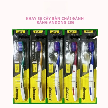 Combo 30 cây bàn chải Andongi lông mềm - Hàng đẹp giá rẻ, giảm còn 162.000đ 3 Combo 30 cây bàn chải Andongi lông mềm - Hàng đẹp giá rẻ, giảm còn 162.000đ 3