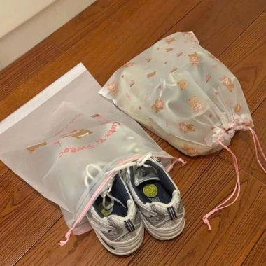 Combo 30 Túi Đựng Giày Chống Bụi Bẩn Dạng Rút Siêu Tiện Lợi - Cute, Giá Ưu Đãi 45.000₫