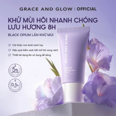 Combo 3in1 Grace&Glow: Sữa tắm, Lăn khử mùi, Body Mist - Trắng da, Dưỡng ẩm, Giá 321.000đ