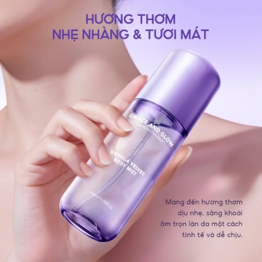 Combo 3in1 Grace&Glow: Sữa tắm, Lăn khử mùi, Body Mist - Trắng da, Dưỡng ẩm, Giá 321.000đ 9 Combo 3in1 Grace&Glow: Sữa tắm, Lăn khử mùi, Body Mist - Trắng da, Dưỡng ẩm, Giá 321.000đ 9
