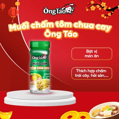 Combo 3kg Hạt Nêm Ông Táo 3×1kg + Gold 45g + Muối Chấm Tôm Chua Cay 120g - Chỉ 139.000₫