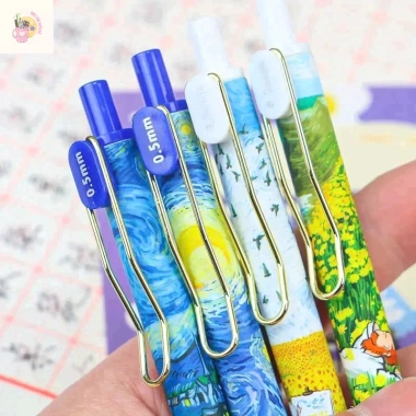 Combo 4 cây bút Van Gogh Tranh Sơn Dầu - Quà tặng học tập, giá ưu đãi 13.500₫ 3 Combo 4 cây bút Van Gogh Tranh Sơn Dầu - Quà tặng học tập, giá ưu đãi 13.500₫ 3