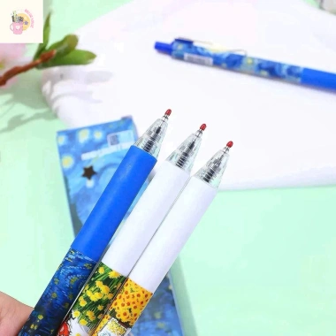 Combo 4 cây bút Van Gogh Tranh Sơn Dầu - Quà tặng học tập, giá ưu đãi 13.500₫