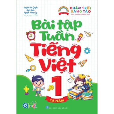 Combo 4 cuốn Sách Bài Tập Tuần và Đề Kiểm Tra Toán - Tiếng Việt Lớp 1 Chân Trời Sáng Tạo Cả Năm Giá 59.000 VND 4