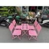 Combo 4 Ghế 1 Bàn CNC Kim Cương Gấp Gọn - Ghế và Bàn Cafe Xếp Gọn, Giá Ưu Đãi 789.000 VND 5