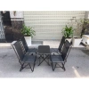 Combo 4 ghế 1 bàn lò xo lưng cao, gấp gọn, ghế cafe ngoài trời chắc chắn giảm giá 419k 5
