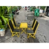 Combo 4 ghế 1 bàn lò xo lưng cao, gấp gọn, ghế cafe ngoài trời chắc chắn giảm giá 419k 10