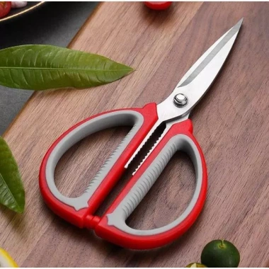 Combo 4 Kéo Màu Đỏ Inox Đa Năng - Dụng Cụ Bếp Cắt Thực Phẩm, Giá 45.000 VND