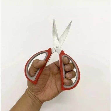 Combo 4 Kéo Màu Đỏ Inox Đa Năng - Dụng Cụ Bếp Cắt Thực Phẩm, Giá 45.000 VND